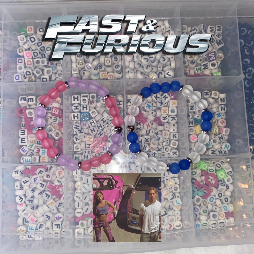3 for 12$ 🌸 Fast & Furious Bracelet Set